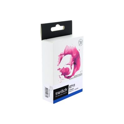 0000794142900-Cartouche compatible Epson 24XL Eléphant - magenta clair - Switch -Angle gauche-0