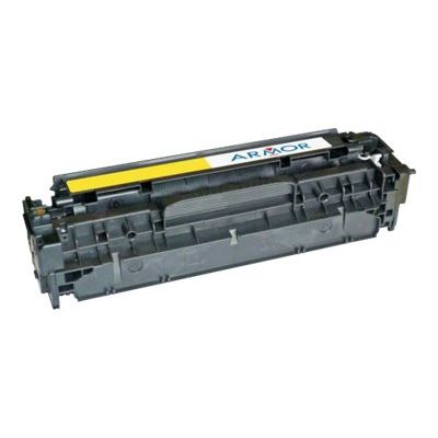 3112539604912-Cartouche laser compatible HP 305A - jaune - Owa K15582OW-Angle gauche-0