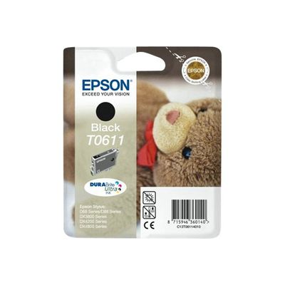 8715946371405-Epson T0611 Ourson - noir - cartouche d'encre originale-Avant-3