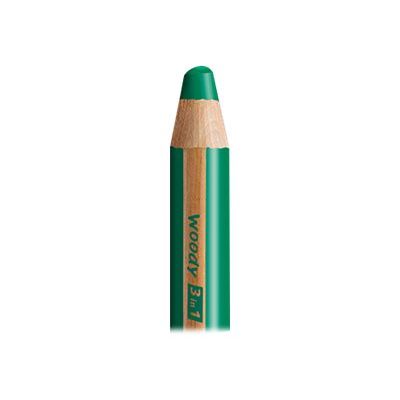 4006381117388-Stabilo woody 3 in 1 - 6 Crayons de couleur - 10 mm - couleurs assorties-Gros plan-2