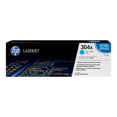 0088358530158-HP 304A - cyan - cartouche laser d'origine-Image du produit-3