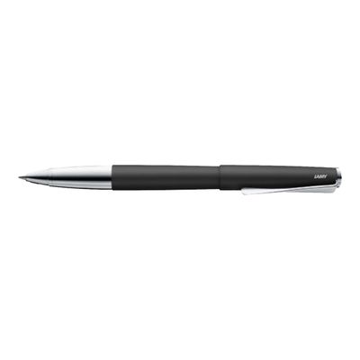 4014519184850-LAMY studio 367 - Roller noir - corps laqué noir mat-Angle gauche-0