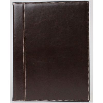 5412303145244-Agenda Palermo Concorde - 1 semaine sur 2 pages - 21 x 27 cm - marron - Brepols--0
