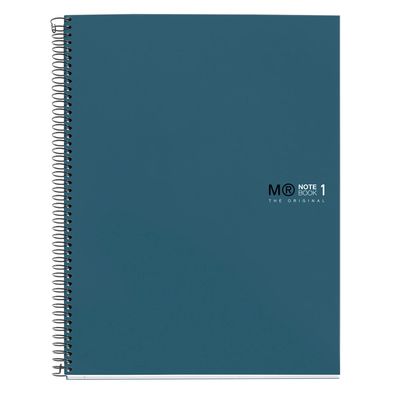 8422593499757-THE ORIGINAL NOTEBOOK, couverture rigide, A4, lignes horizontales, 80 feuilles de 1 couleur, Miquelrius--0