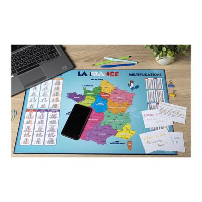 3130630297918-Exacompta - Sous-main PVC - France-Avant-1
