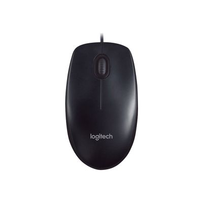 5099206021877-Logitech M90 - souris filaire - noir-Avant-2