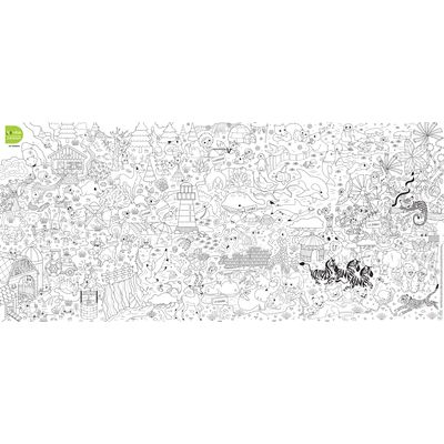 3133097353661-Les posters à colorier - Les animaux--0