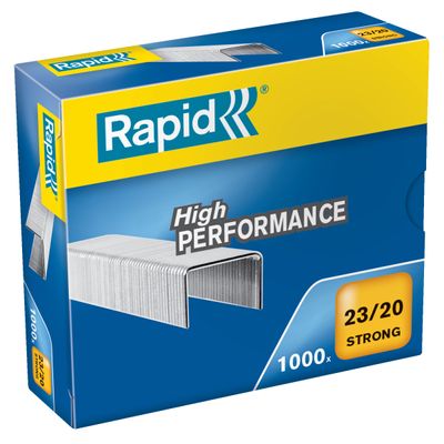 7313468704001-Rapid - Boîte de 1000 Agrafes 23/20 - jusqu'à 170 feuilles - acier galvanisé--0