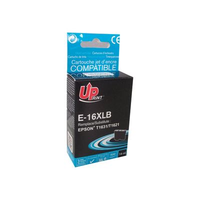 3584770882761-Cartouche compatible Epson 16XL Stylo plume - noir - Uprint-Angle gauche-0