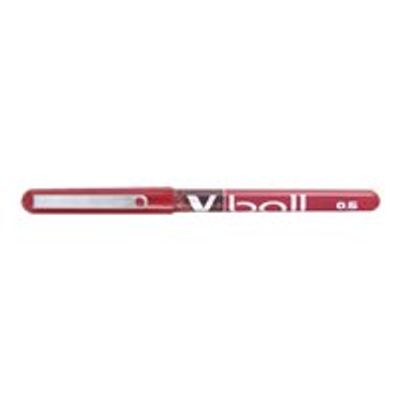 4902505077647-Pilot Vball - Pack de 12 rollers - 0,5 mm - rouge-Angle gauche-0