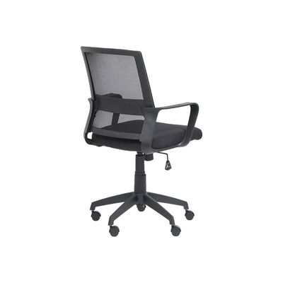 3760185020817-Fauteuil de bureau LIBERTY 01 - accoudoirs fixes - sans appui-tête - noir-Arrière-2