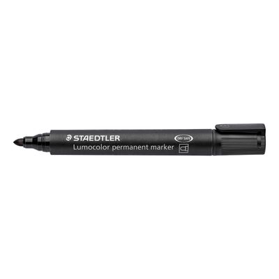 4007817304648-STAEDTLER LUMOCOLOR 352 - Marqueur permanent - pointe ogive - noir--0