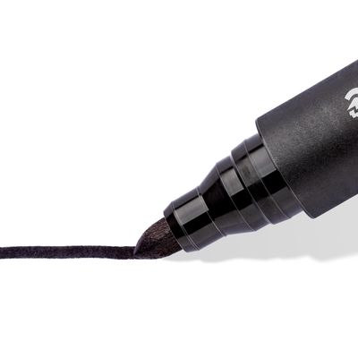 4007817304648-STAEDTLER LUMOCOLOR 352 - Marqueur permanent - pointe ogive - noir--2