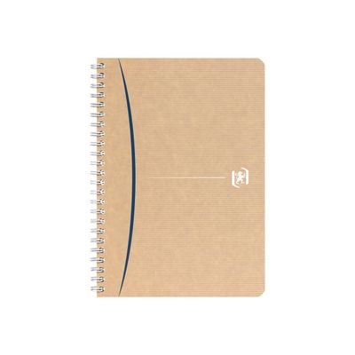 3020120163376-Oxford Touareg - Cahier A5 - 180 pages - grands carreaux (Seyes)-Avant-1