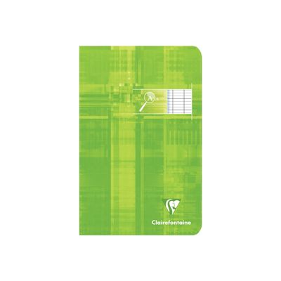 3329680036961-Clairefontaine Metric - Cahier pour déficients visuels - 11 x 17 cm - 96 pages - Grands carreaux noirs agrandis - Disponible -Avant-1