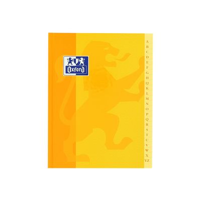 3020123874040-Oxford - Répertoire 17 x 22 cm - 192 pages - petits carreaux (5x5 mm) - disponible dans différen-Avant-4