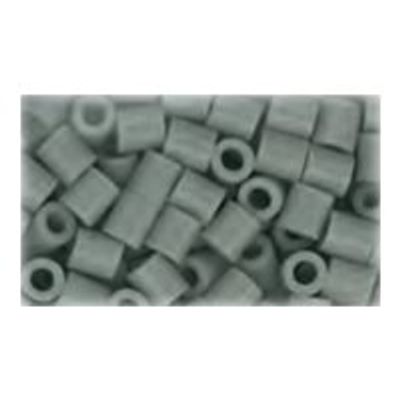 3471057310102-PERLOU - 1000 perles à repasser  - 5 mm - gris-Gros plan-0