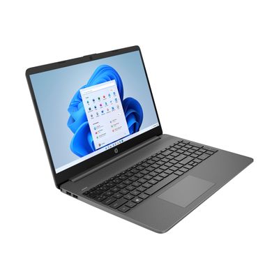 196548006069-HP Portable 15s-eq1026nk - PC portable 15.6" - 3000 Series 3020E - 4 Go RAM - 256 Go SSD-Angle gauche-2