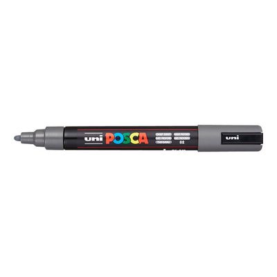 4902778262535-Posca - Marqueur peinture pointe moyenne - gris profond-Angle gauche-0