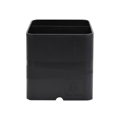 9002493099982-Exacompta Pen Cube Ecoblack - Pot à crayons magnétique - noir-Avant-0