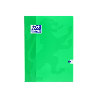3020122873532-Oxford - Cahier 24 x 32 cm - 96 pages - grands carreaux (Seyes) - disponible dans différentes cou-Avant-4
