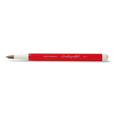 4004117578861-Leuchtturm1917 Drehgriffel Nr. 1 - Stylo à bille bleu roi - rouge-Angle gauche-0
