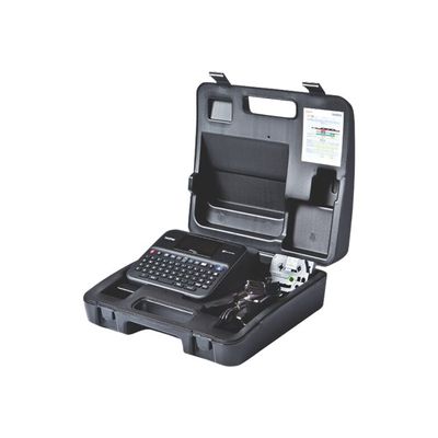 4977766746175-Brother PT-D600VP - Étiqueteuse - imprimante d'étiquettes monochrome - impression par tran-Angle droit-5