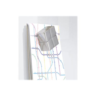 4004360887659-Sigel Artverum - Tableau magnétique en verre - 78 x 48 cm - blanc-Gros plan-8