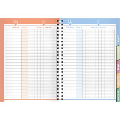 3371010457076-Cahier de textes spiralé Louise & Arthur - 15 x 21 cm - différents modèles disponibles -P_400006672_3-2