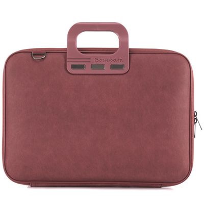 8051406339937-Bombata Denim - Sacoche pour ordinateur portable 15" - rouge bourgogne--0