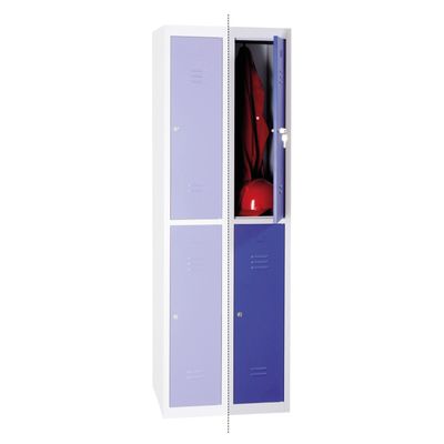 3700339889129-Vestiaire 2 casiers (à monter) - colonne suivante - H180 x L30 x P50 cm - gris/bleu--1