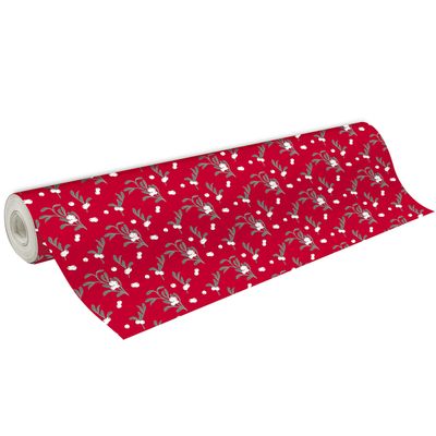 3329682020586-Clairefontaine Excellia - Papier cadeau - 70 cm x 50 m - 80 g/m² - motif gui--0