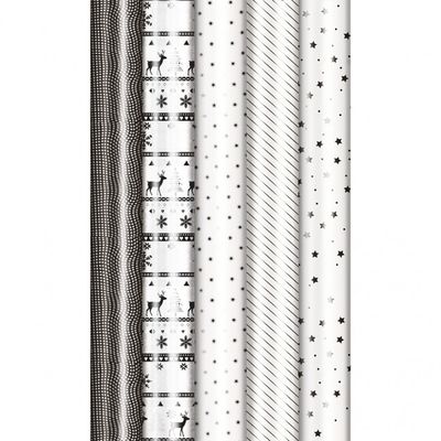 3329682128794-Clairefontaine Premium - Papier cadeau - 70 cm x 2 m - 80 g/m² - différents motifs chambery disponibl--1