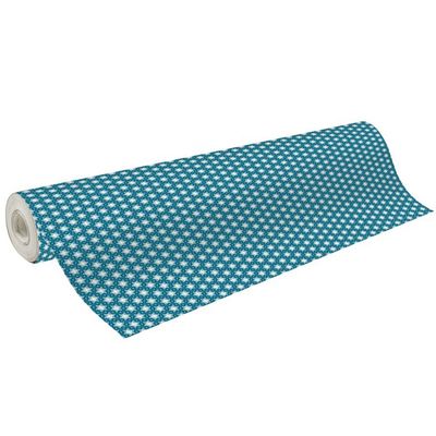 3329682119259-Clairefontaine Alliance - Papier cadeau - 70 cm x 50 m - 60 g/m² - motif flocons bleus--0
