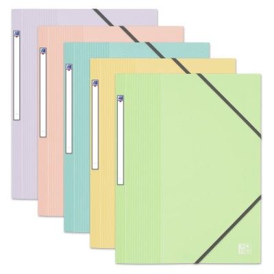 3045050439469-Oxford School Life Pastel - Chemise à 3 rabats - A4 - disponible en différents coloris--0