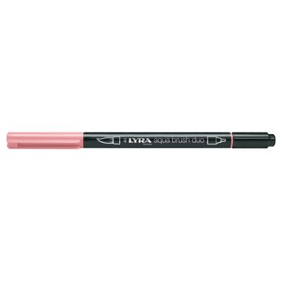 0000006016296-Lyra Aqua Brush Duo - Feutre pinceau double pointe - carmin rose--0