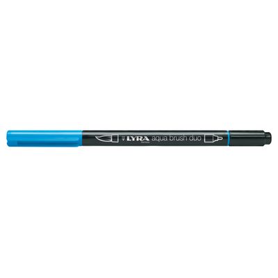 0000006016197-Lyra Aqua Brush Duo - Feutre pinceau double pointe - bleu ciel--0