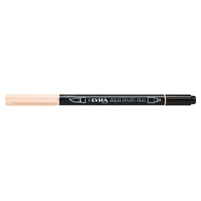 4084900609668-Lyra Aqua Brush Duo - Feutre pinceau double pointe - jaune de Naples--0
