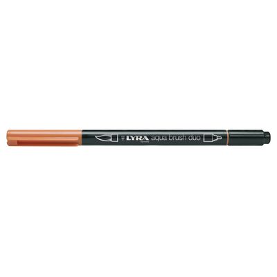 0000006016326-Lyra Aqua Brush Duo - Feutre pinceau double pointe - ocre--0