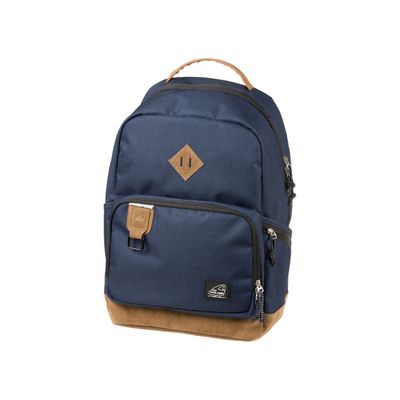 9002638218995-Walker Pure Eco - Sac à dos bleu denim - 2 compartiments - Carpentras--0