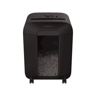 043859764808-Fellowes Powershred LX85 - destructeur de documents coupe croisée - 12 feuilles - Corbeille 19 litres - séc--1