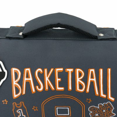 3663842006790-Cartable Basketball 38 cm - 2 compartiments - gris - Pol Fox--4
