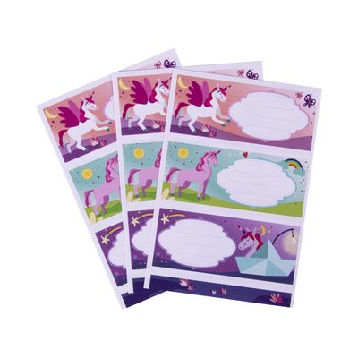 8410782184355-Apli Licornes - 9 Étiquettes scolaires - 36 x 81 mm--0