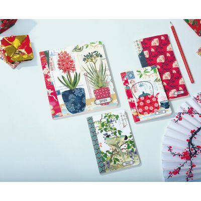 3660942074308-Agenda Gwenaëlle Trolez Eurotime 18 - 1 semaine sur 2 pages - 15 x 17 cm - disponible dans différentes cou--0
