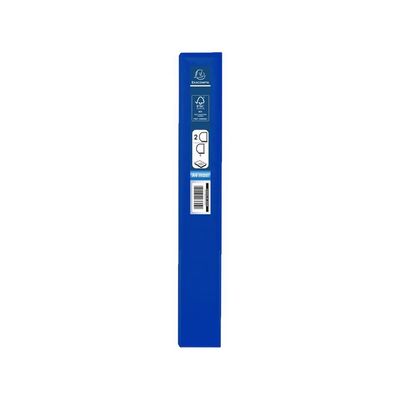 3130637518269-Exacompta Kreacover - 10 Classeurs 2 anneaux personnalisable - Dos 47 mm - A4 Maxi - bleu - 3 poches ex--2