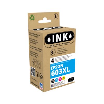 8720282008908-Cartouche compatible Epson 603XL Etoile de mer - pack de 4 - noir, cyan, magenta, jaune - ink--0