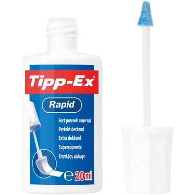 3086126100302-Tipp Ex - Pack de 10 correcteurs liquides - Rapid - 20 ml--2