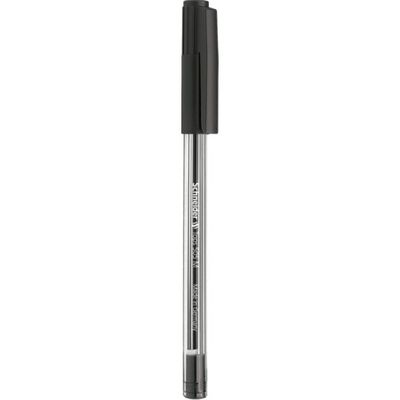 4004675004581-Schneider Tops 505 M- Stylo-bille - Noir – Pointe Moyenne avec Corps Transparent et Capuchon Clip--2