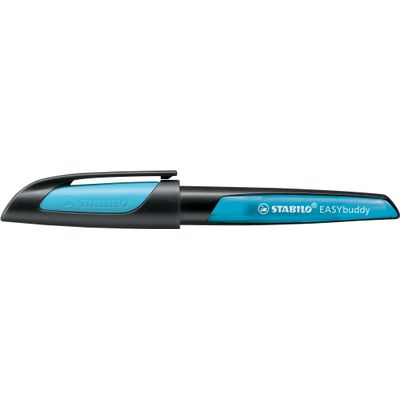 4006381539029-STABILO EASYbuddy - Stylo plume ergonomique - noir/bleu--1