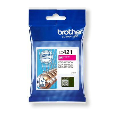 4977766810388-Brother LC421 - magenta - cartouche d'encre originale--0